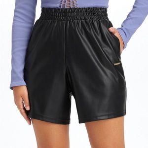 Fabletics pleather shorts